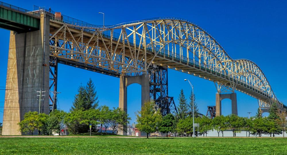 Cross Borders and Take in Stunning Views on the International Bridge