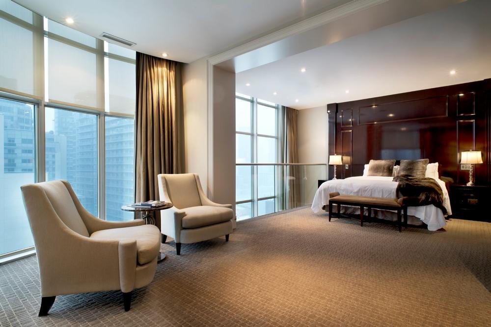 Relax in modern luxury and visit downtown sights on a quick weekend getaway.