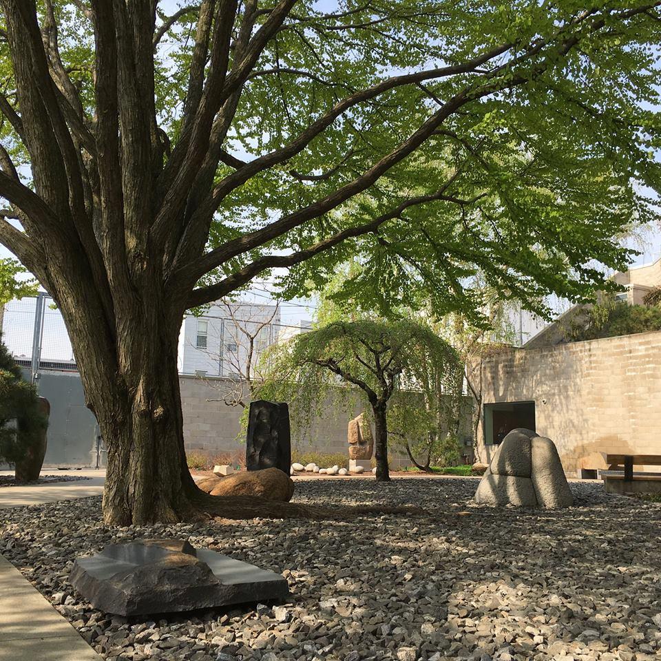 Admire modern sculptures, explore Isamu Noguchi’s unique artistic vision.