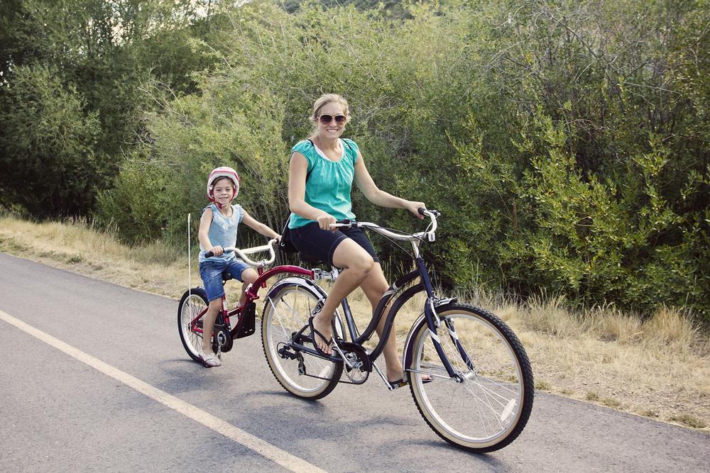 Bike or Walk Peaceful Paths on the Joe Rodota Trail