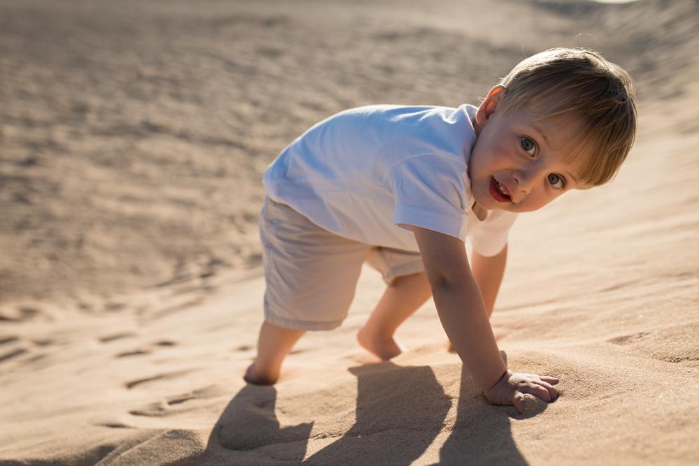 Climb and Play on the Massive Hills of Sand Dune Park