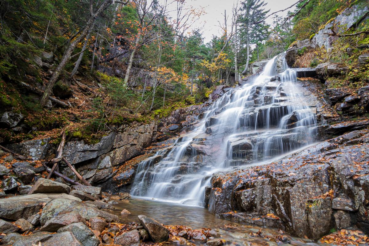 Cloudland Falls, White Mountains, New Hampshire