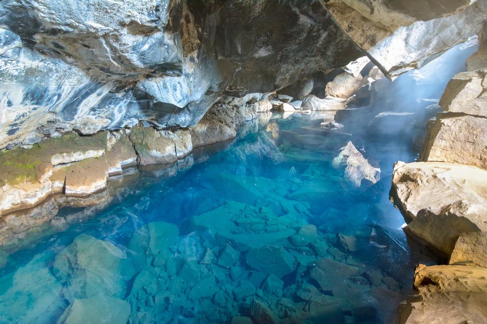 Discover a Hidden Lava Cave and Hot Spring at Grjotagja