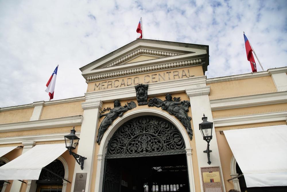Feast on Seafood and Chilean Dishes at Mercado Central de Santiago