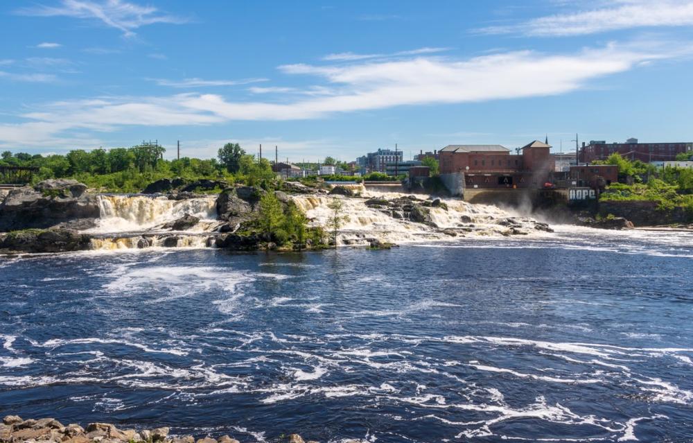Walk along the riverfront and admire relaxing fall views.