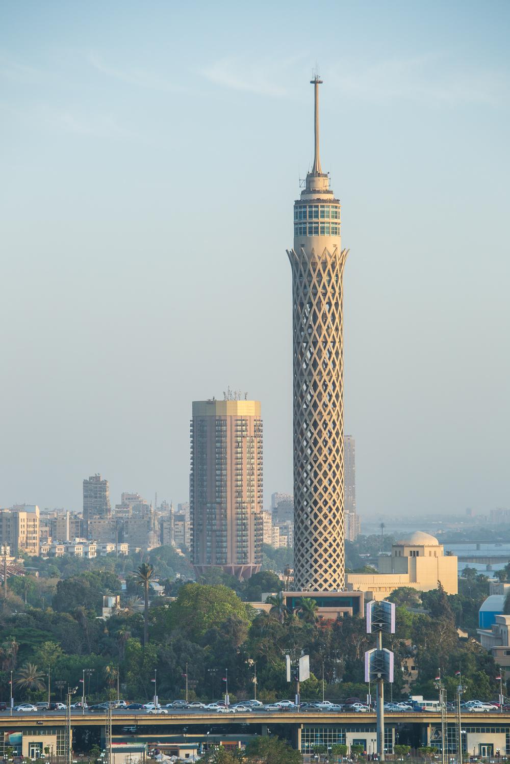 See Cairo from the Sky at Cairo Tower