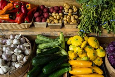 Shop for fresh produce at Dillon Farmers' Market