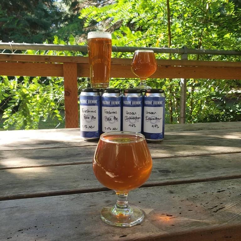 Sip Science-Inspired Brews at Postdoc Brewing