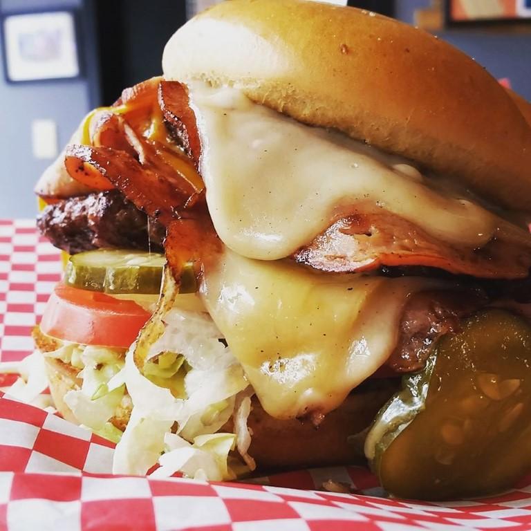 Enjoy classic pub fare at 1313 Club Historic Saloon & Grill