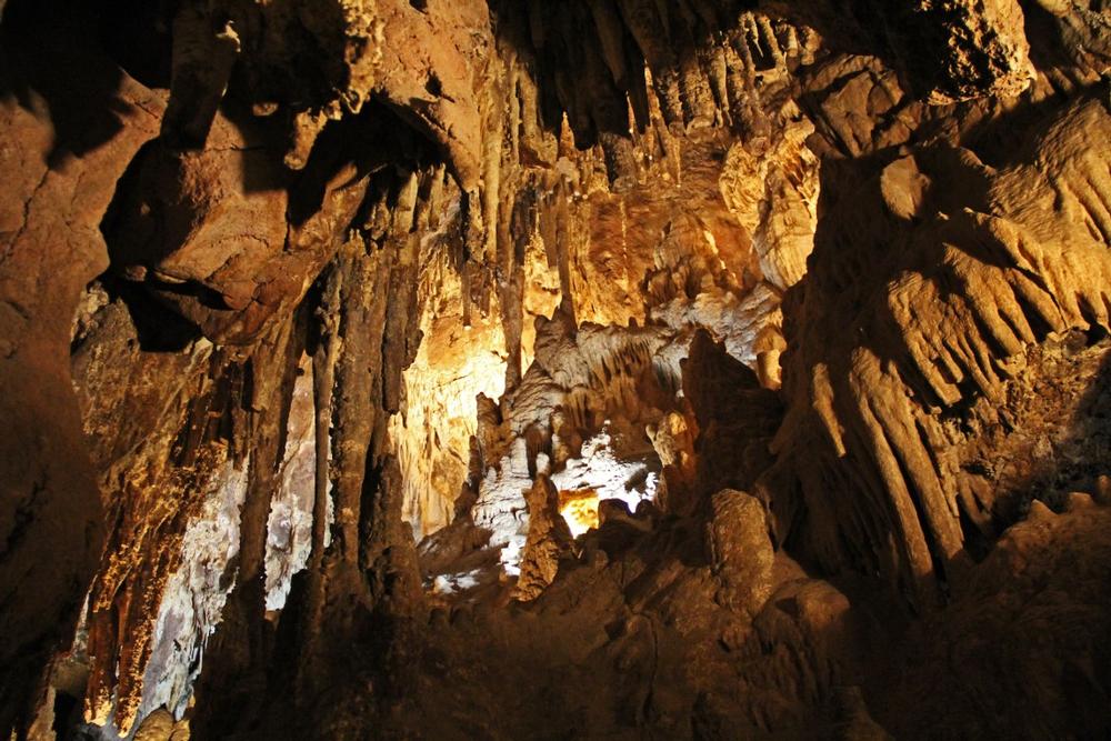 Ride guided trails and explore underground passages on a fun family day.