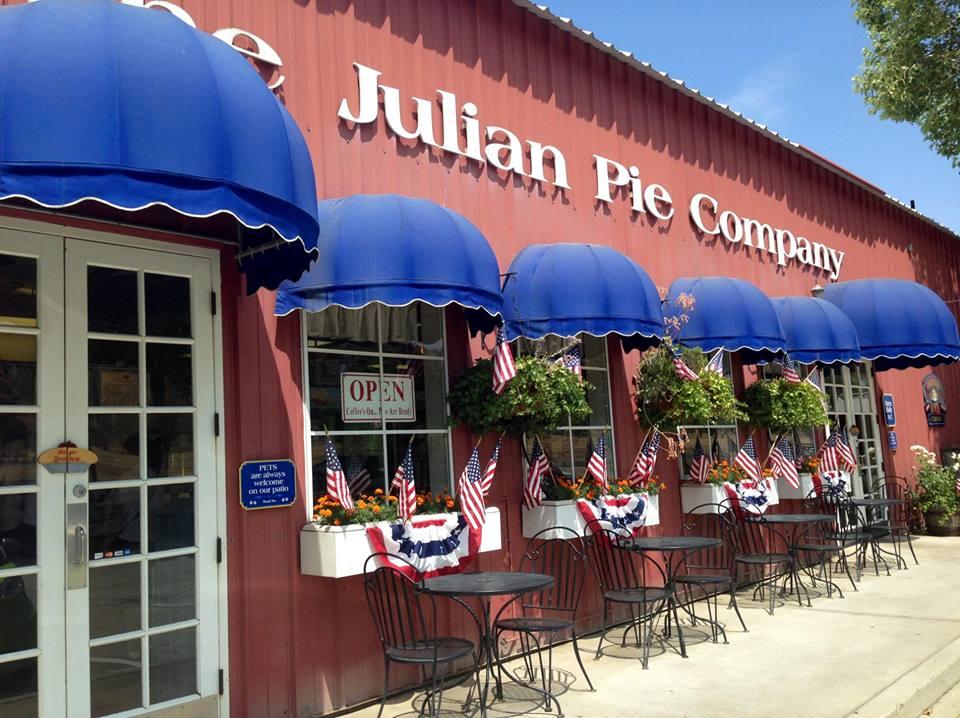 Savor freshly baked pies at the Julian Pie Company