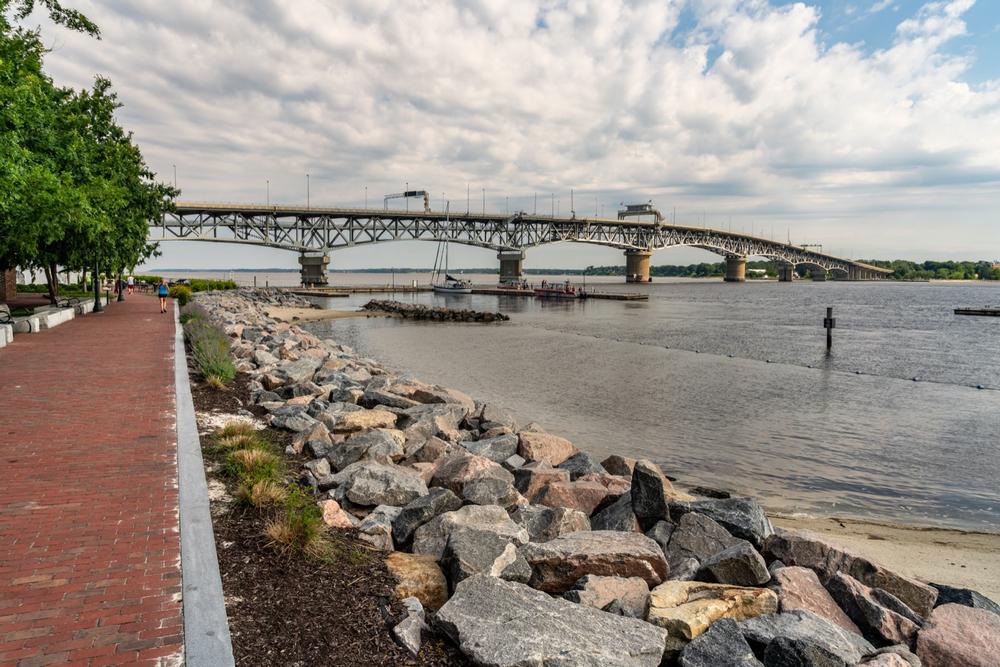 Shop, Dine, and Watch the Water at Riverwalk Landing