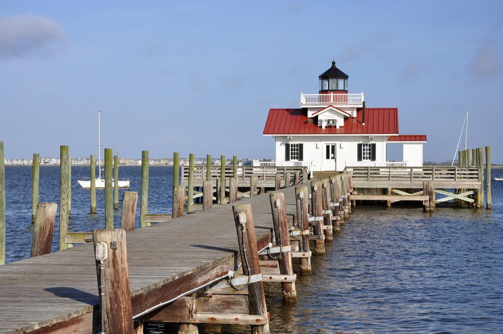 If You Love Coastal Icons, Visit the Roanoke Marshes Lighthouse for Scenic Views