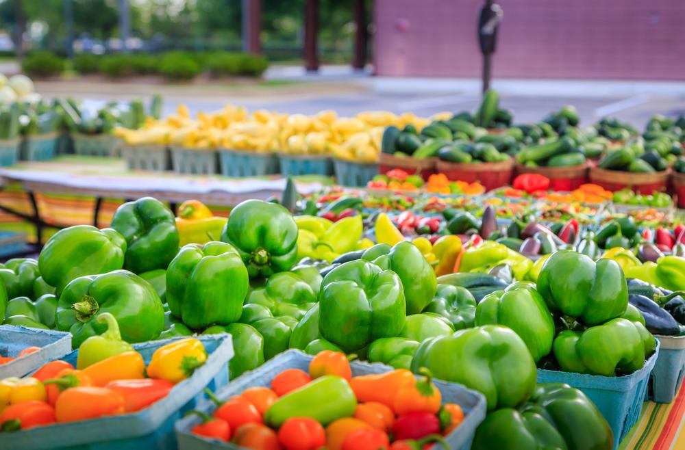 Visit this lively market and savor fresh local produce in spring.