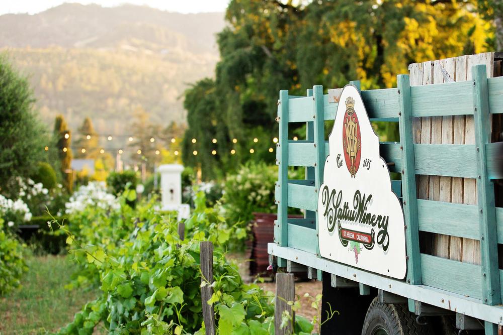 Take a tour or grab a bite to eat at V. Sattui Winery