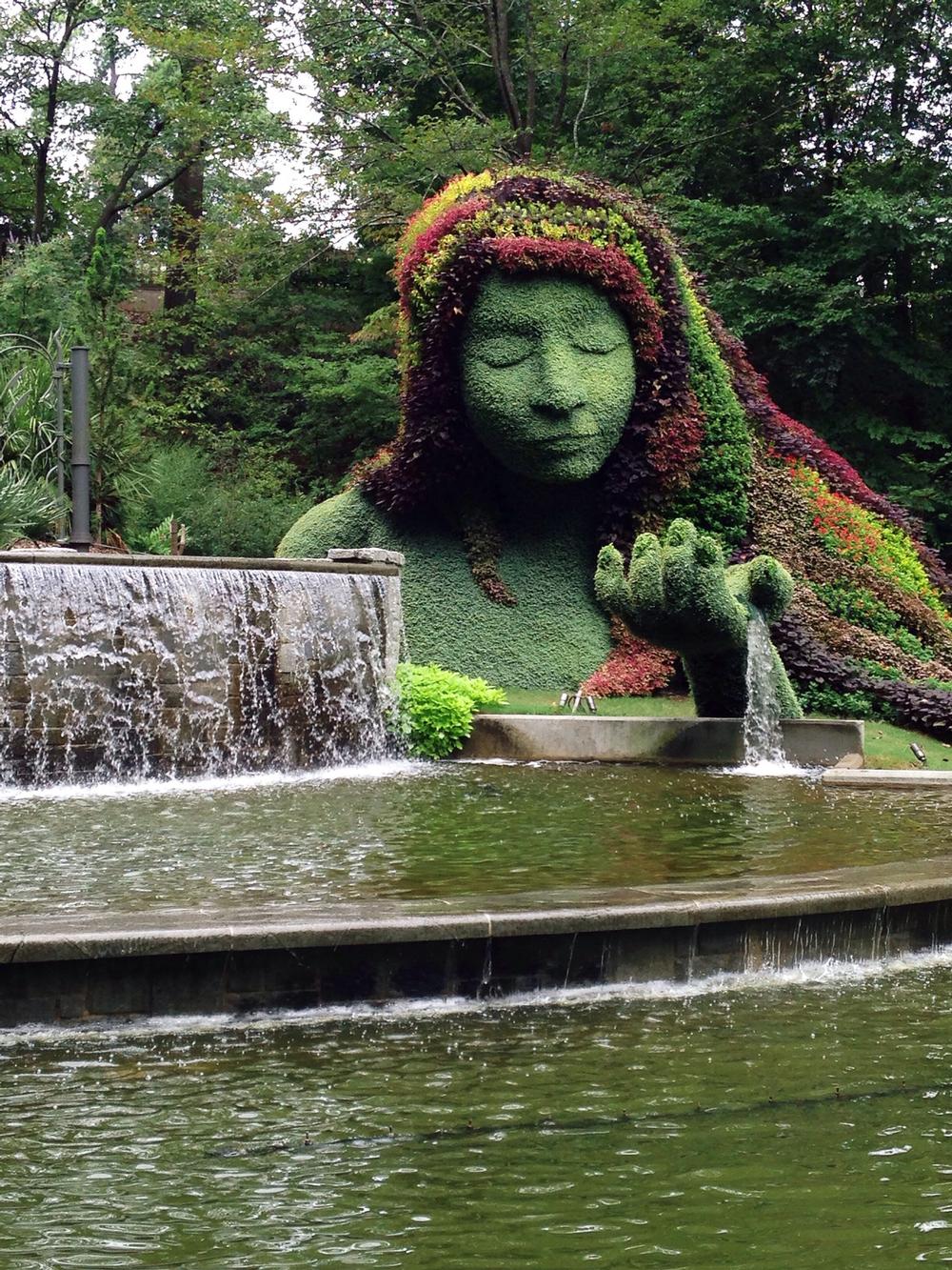 Admire vibrant blooms and stroll peaceful paths during a romantic spring escape.
