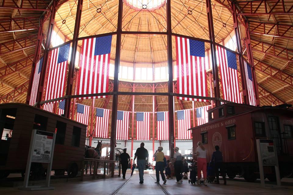 Learn about the first railway line in America at the Baltimore & Ohio Railroad Museum