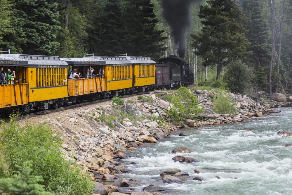 Ride Through Breathtaking Scenery on the Durango and Silverton Narrow Gauge Railroad