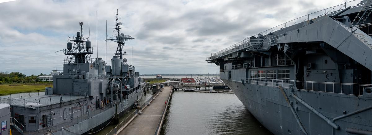 Admire Historic Ships at Patriots Point Naval & Maritime Museum in Mt Pleasant, SC