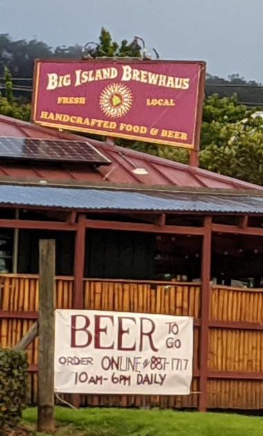 Big Island Brewhaus, Waimea, Hawaii