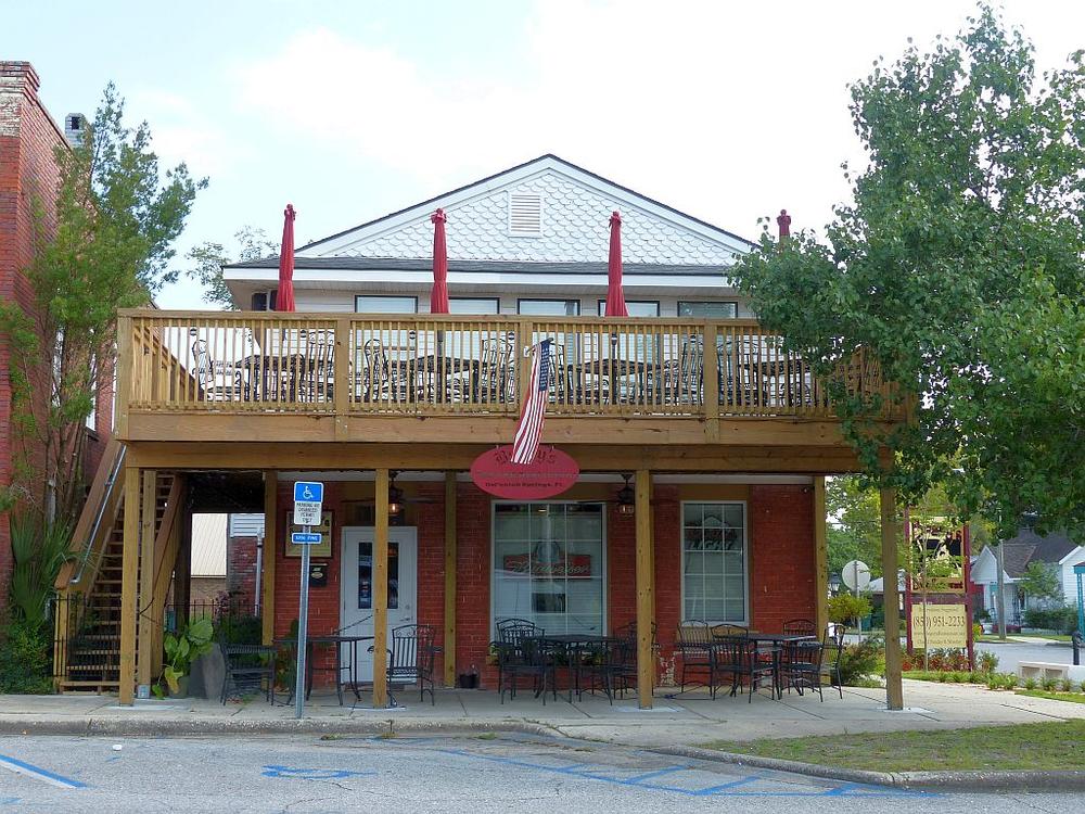 Dine at Bogey’s Bar and Restaurant