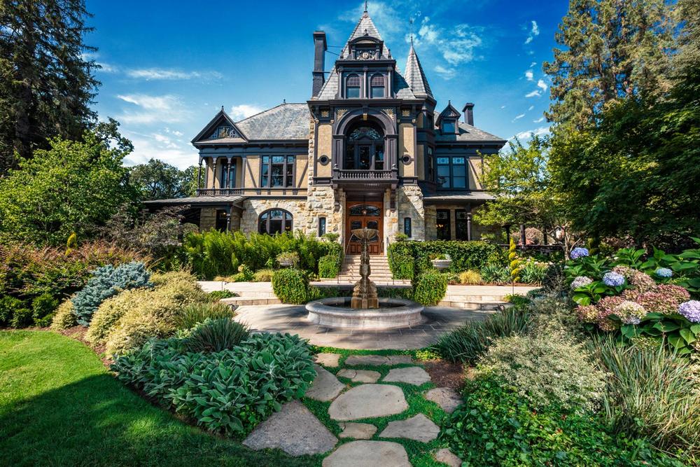 Explore the lovely gardens at Beringer Vineyards