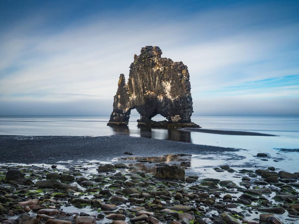 Snap Stunning Photos of the Dragon-Like Rock Formation at Hvitserkur