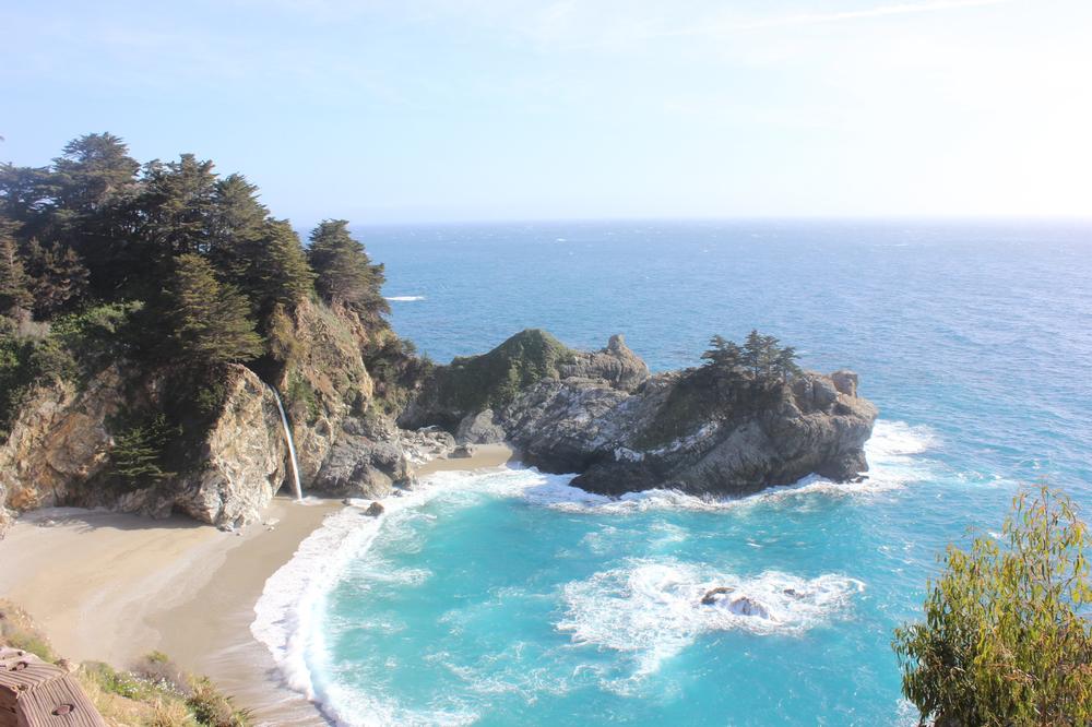 Stand in Awe of Coastal Waterfalls at Julia Pfeiffer Burns State Park
