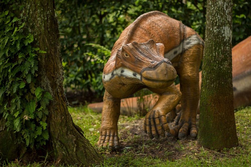 Walk Among Life-Size Dinosaurs and Dig for Fossils at Dinosaur World