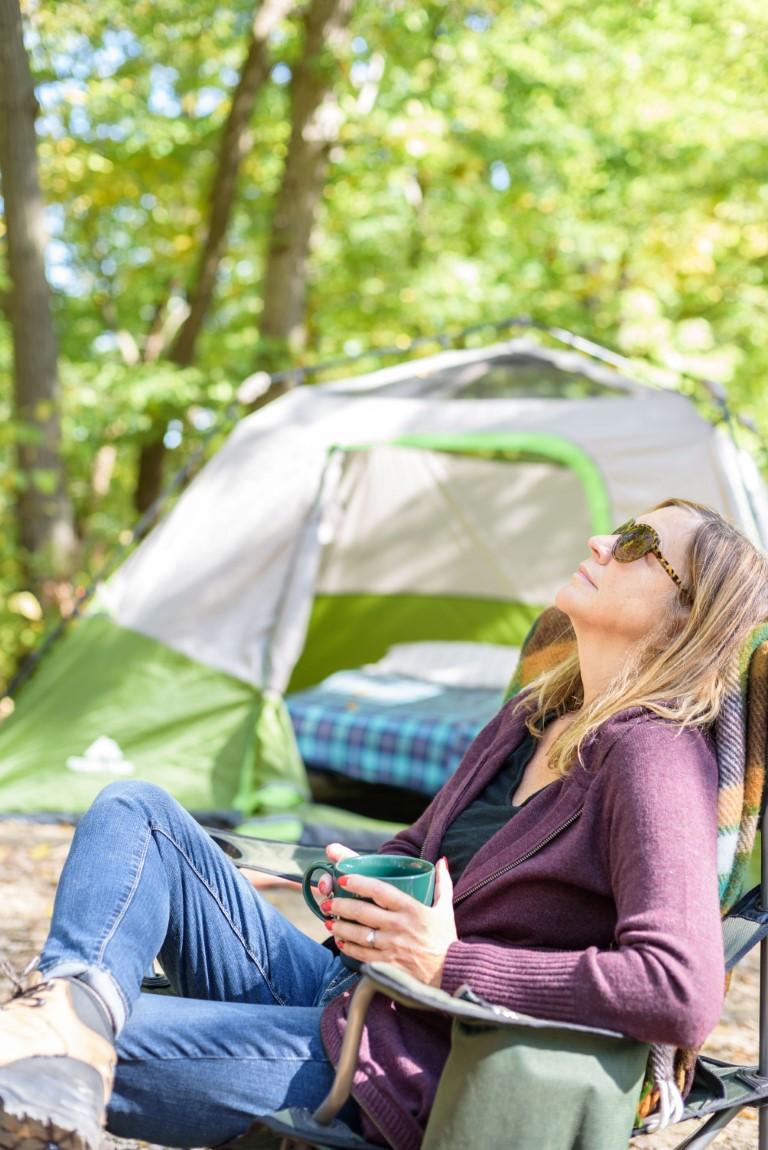 Camping on the Battenkill