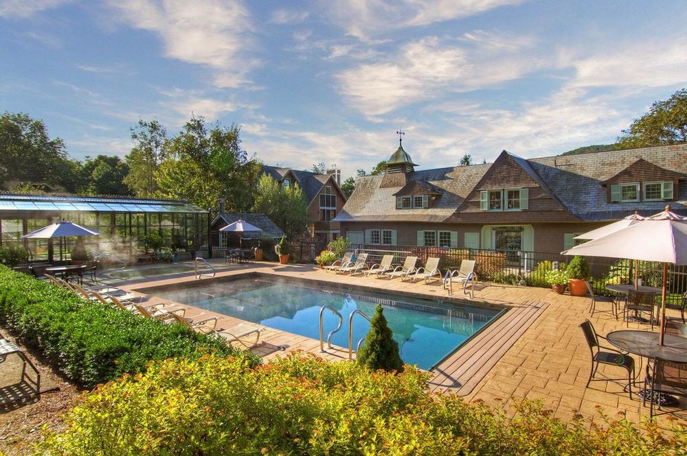 Explore lush grounds and indulge in spa treatments on a couples weekend retreat.