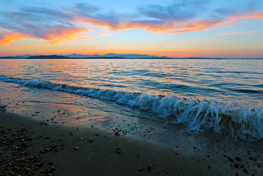 Walk along the promenade and admire Seattle skyline views.