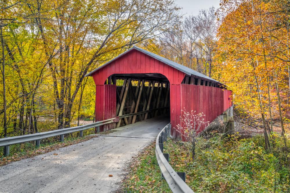 Explore forested trails and admire scenic overlooks during a colorful fall escape.
