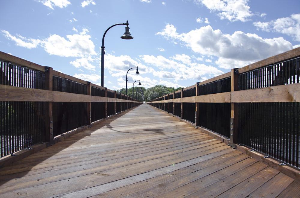 Stroll along the riverfront or see live music in an artsy downtown.