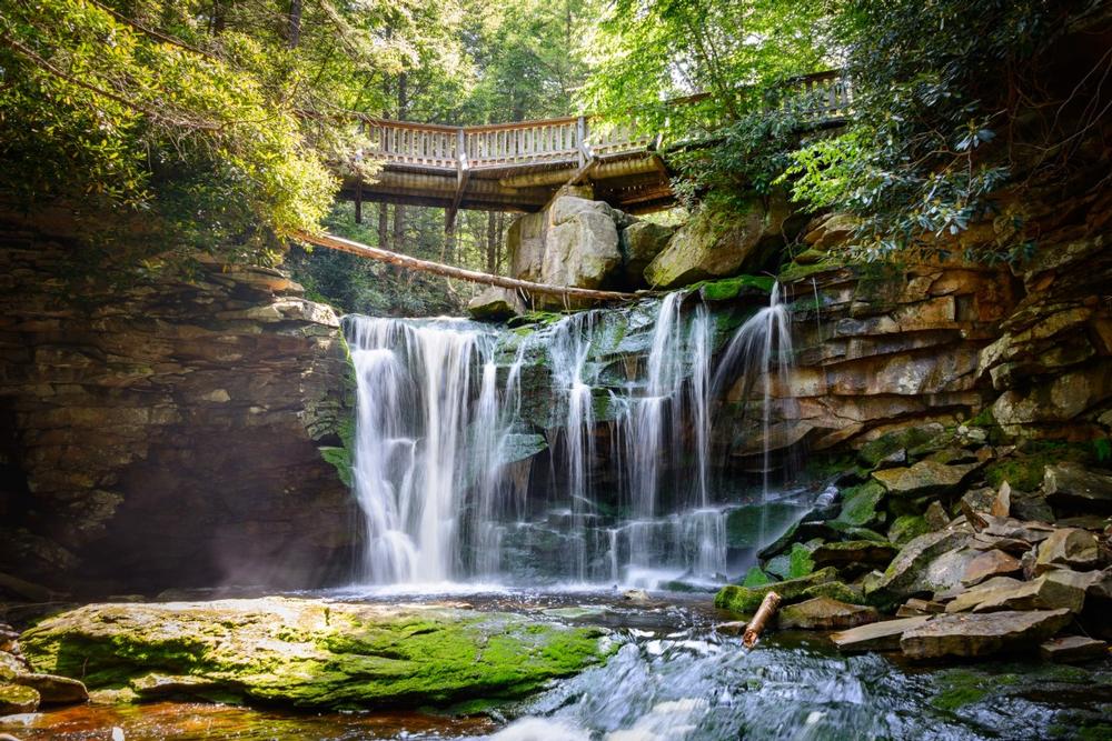 Admire stunning waterfalls or hike through scenic mountain trails in fall.