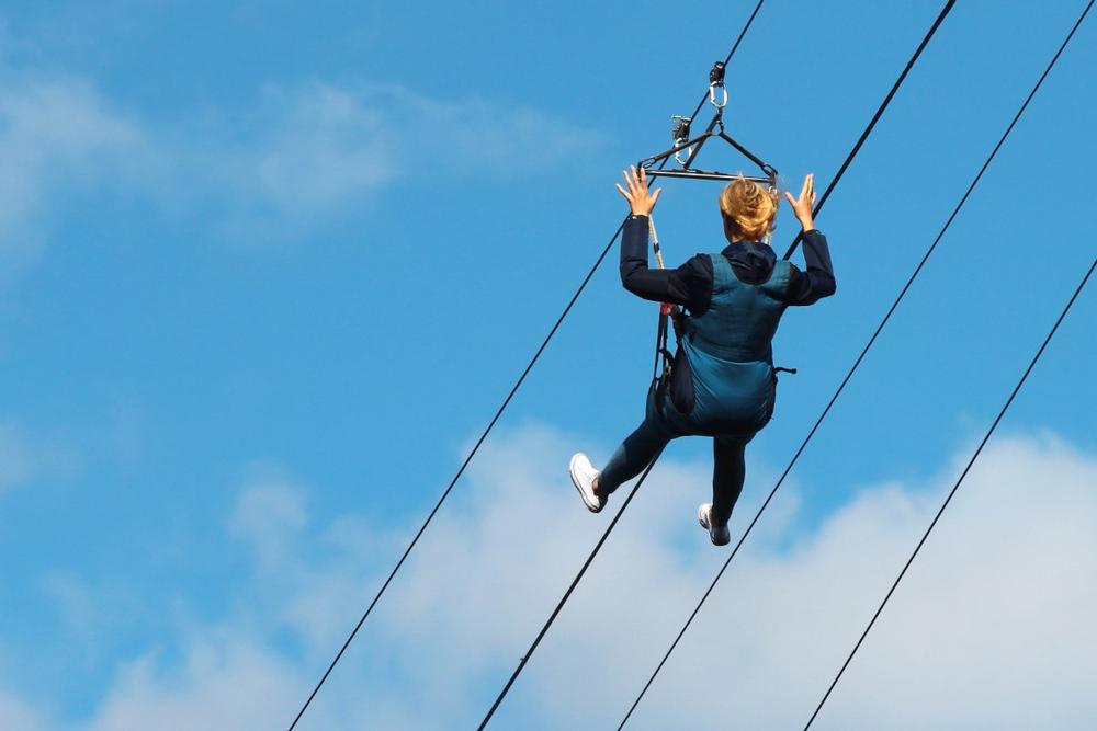 If You’re Ready for a Rush, Glide Through the Trees at Grafton Zip-Line
