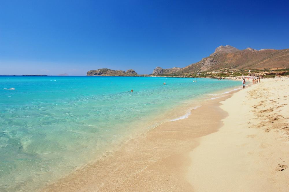 Falassarna Beach - 1 hour west of Chania by car