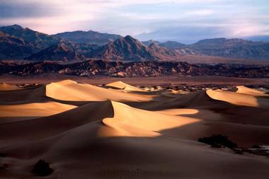 Elevation of Death Valley Compared to California