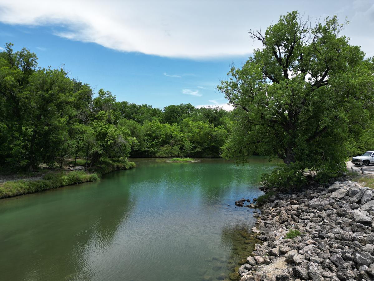 Belton Lake in the spring