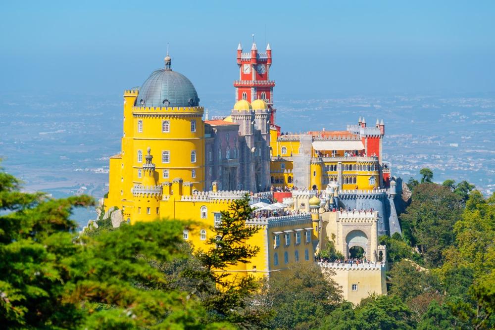 Wander Fairytale Towers and Colorful Grounds at the Palace of Pena