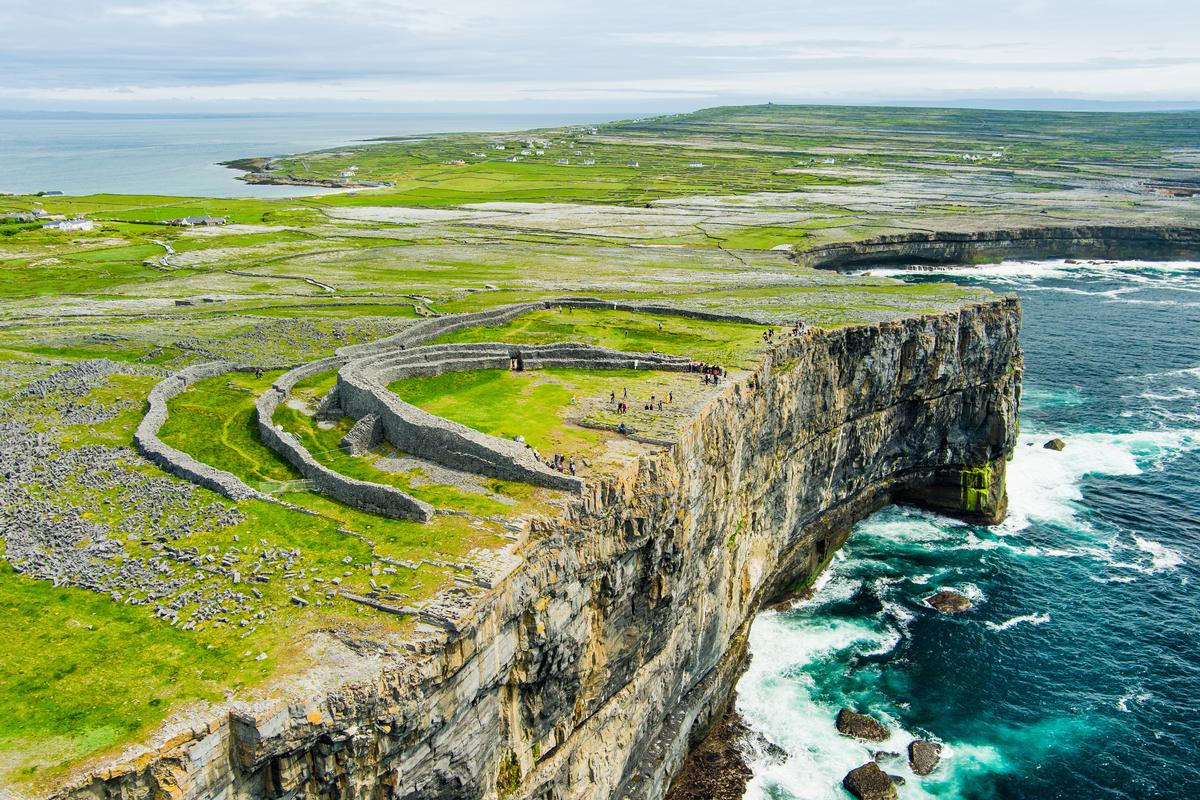 Stand on the Edge of Ancient Ireland at Dun Aonghasa