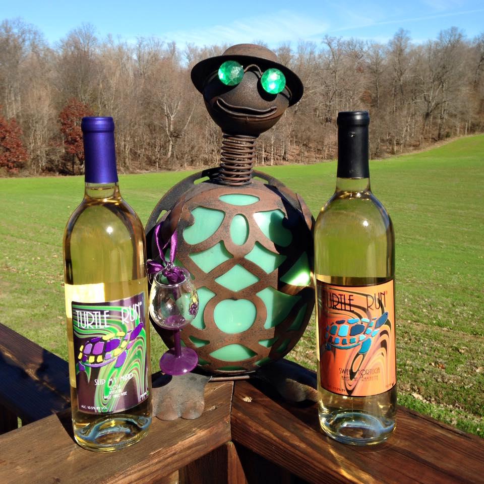 Unwind with a Glass at Turtle Run Winery