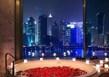Pool Suites at the Banyan Tree Shanghai on the Bund