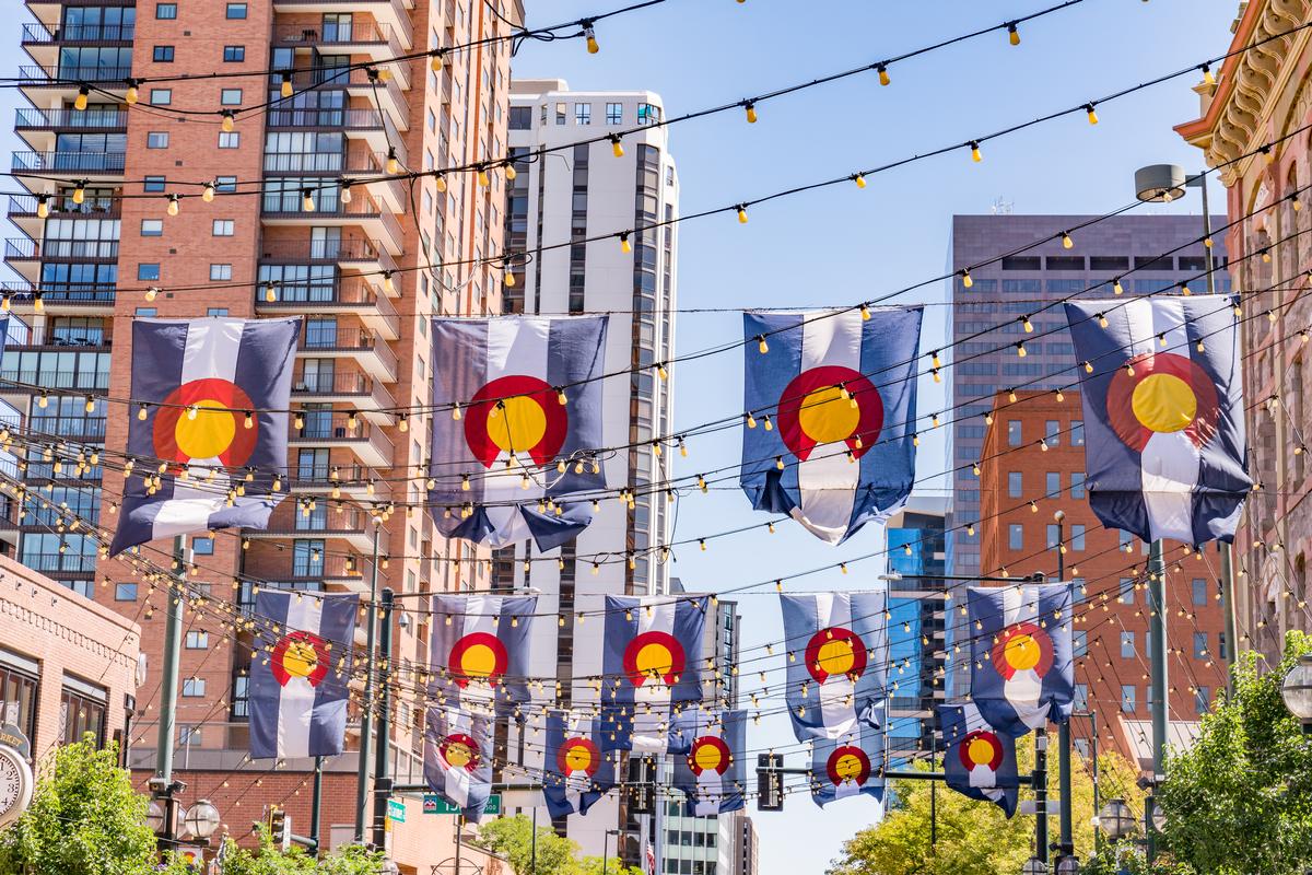 Larimer Square in downtown Denver
