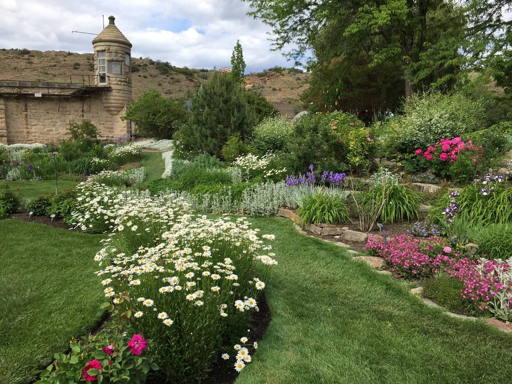 Walk peaceful paths and admire blooming flowers on an easy spring visit.
