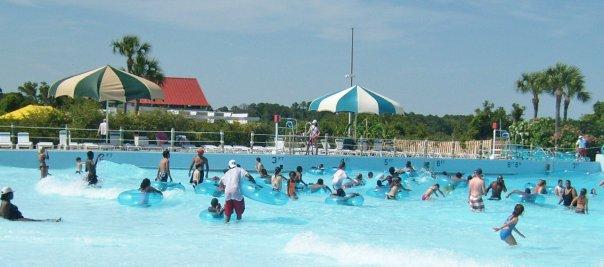 Float the lazy river and splash in wave pools on a fun coastal escape.
