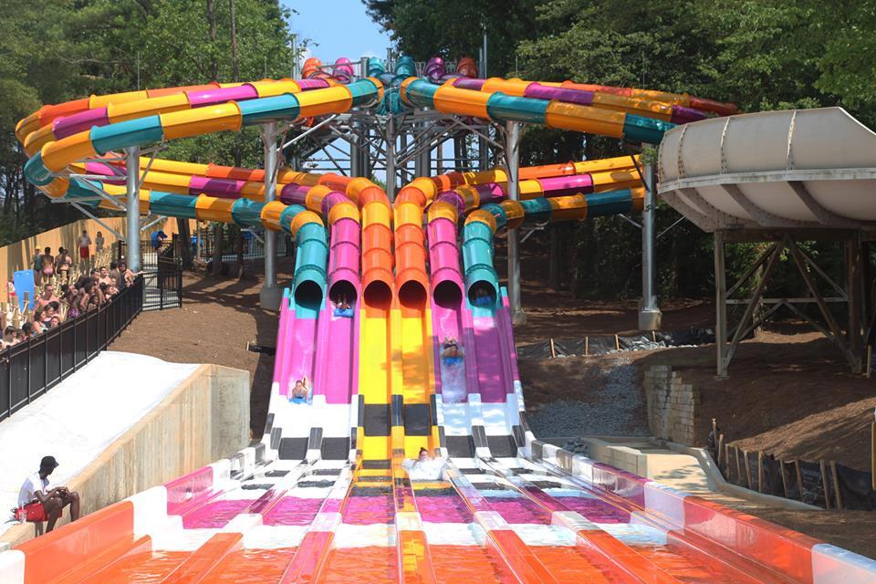 Zoom through water slides and soak in splash zones on an exciting trip.