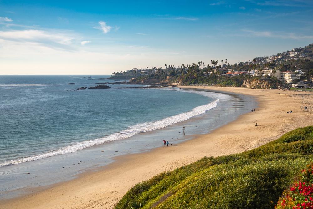 Hike scenic bluffs and explore tide pools during a relaxing fall walk.