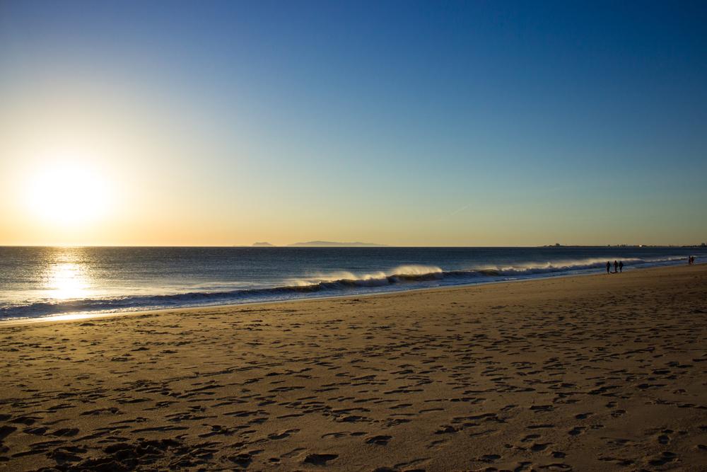 Walk along quiet shores of Mandalay State Beach