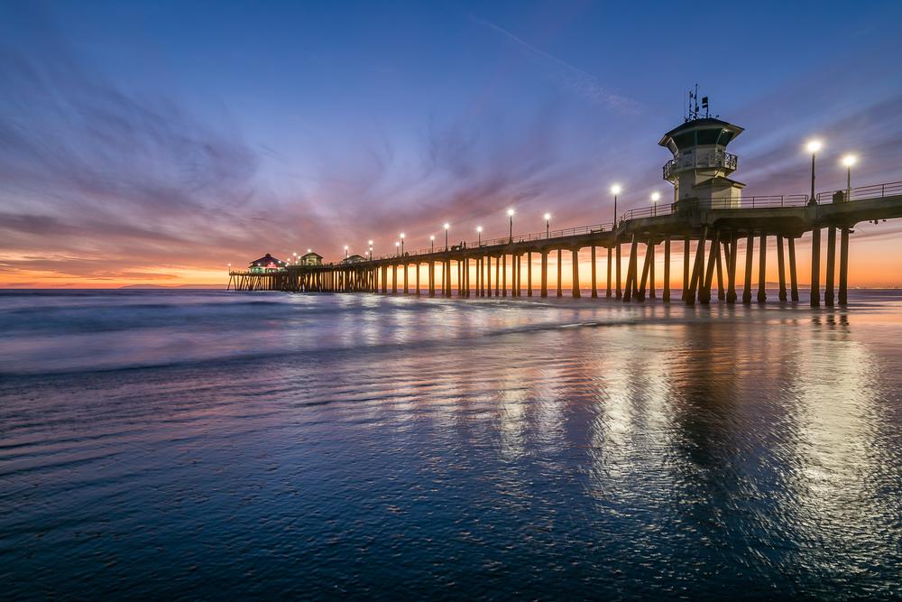 Walk along the iconic pier and enjoy stunning sights over the Pacific.